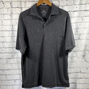Tommy Bahama Charcoal Polo Shirt